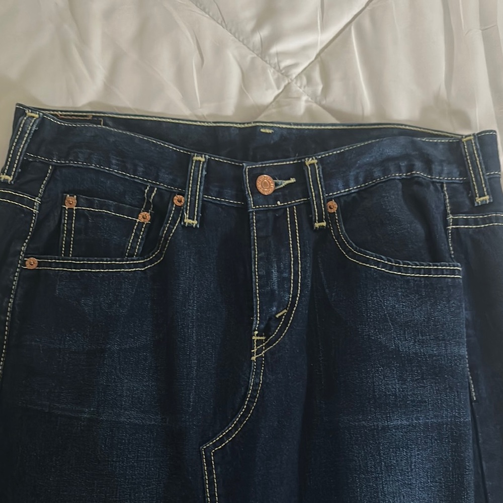 Dark Denim Skirt